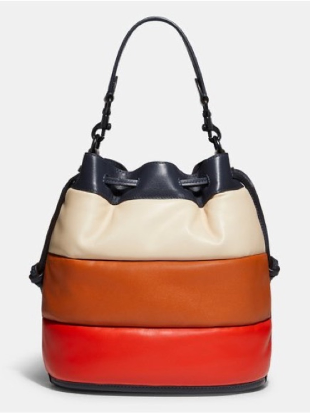 Coach Colorblock Leather Field Bucket Bag NWOT - Picture 3 of 15